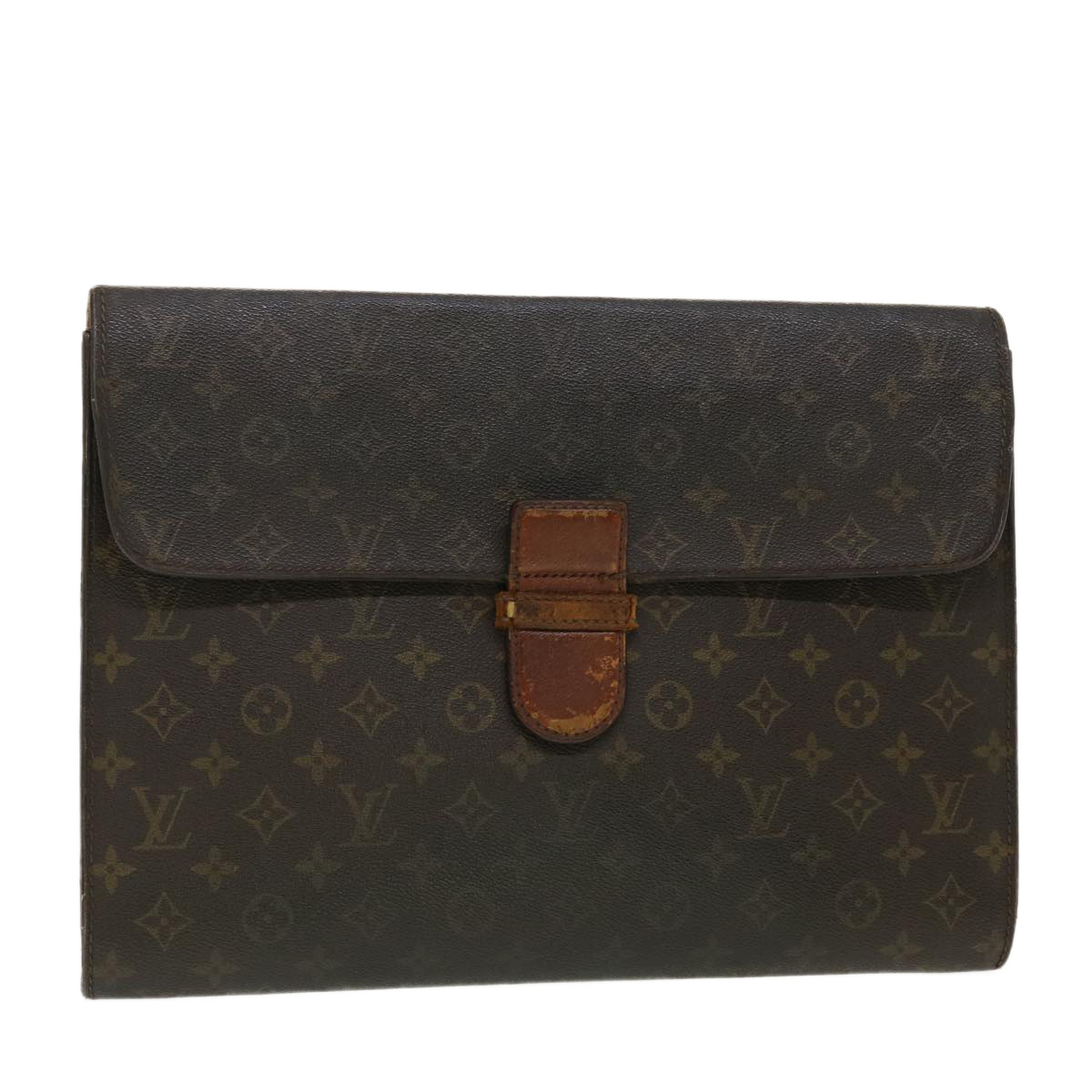 Louis Vuitton Monogram Posh Ministor Briefcase M53445 Lv Auth Rd4770